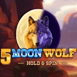 5 Moon Wolf slot icon by Apparat Gaming, available at Rosy Bingo