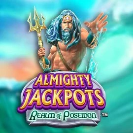 Enjoy Almighty Jackpots – Realm of Poseidon by Novomatic – logo hosted on rosy-bingo.net