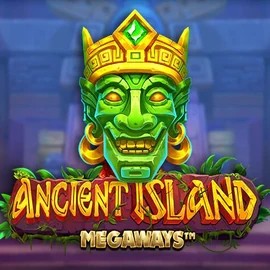 Ancient Island Megaways online game logo by Pragmatic Play on rosy-bingo.net