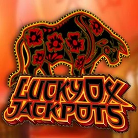 Lucky Ox Jackpots online game logo by Rival on rosy-bingo.net