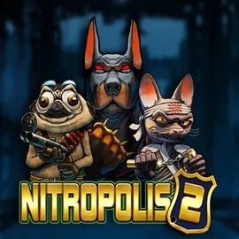Nitropolis 2 logo by ELK Studios Rosy Bingo