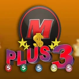 Plus 3 Full HD slot logo by FBM at Rosy Bingo