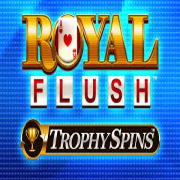 Royal Flush Trophy Spins logo by Greentube Rosy Bingo