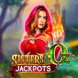Jackpots logo of Sisters Of Oz Jackpots from Triple Edge Studios at Rosy Bingo