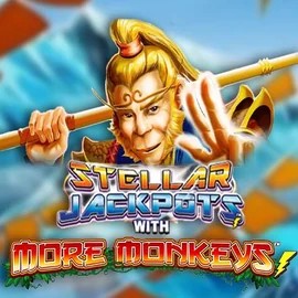 Play Stellar Jackpots with More Monkeys slot by Lightning Box Game on rosy-bingo.net