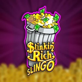 Play the Stinkin Rich Slingo slot by Slingo on Rosy Bingo